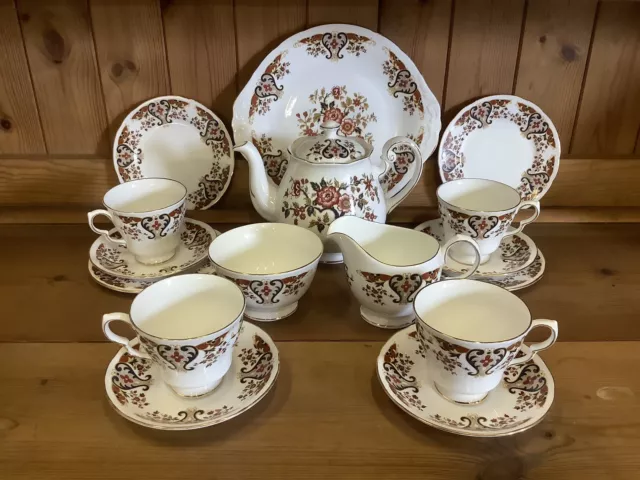 Vintage - Colclough - Bone China - Tea Set - Royale