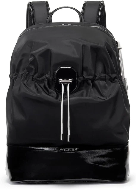 NWT TUMI Voyageur Lorain Rucksack Backpack - Black/Patent