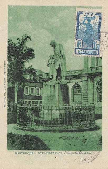 French Colonies: Martinique: Fort De France: Post Porto Card To France