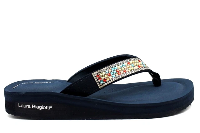 SANDALI SCARPE DA donna Laura Biagiotti 7700 infradito mare doccia