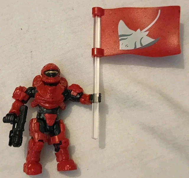 halo mega bloks 97158 Red UNSC Spade collector 100% complet