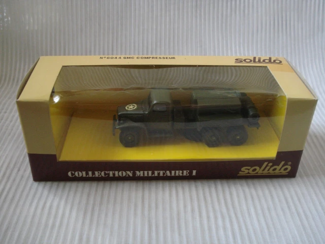 Solido 1/50 Véhicule militaire GMC N 56 État Voir Photos