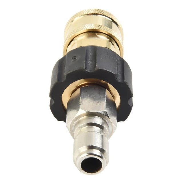 Adattatore Per Idropulitrice M22 Maschio - Per Lancia Bosch, Connessione Rapida, Max 160 Bar - Foto 3