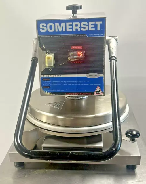 Somerset SDP-747D Commercial Dough Press 120V / Single-Phase "B"