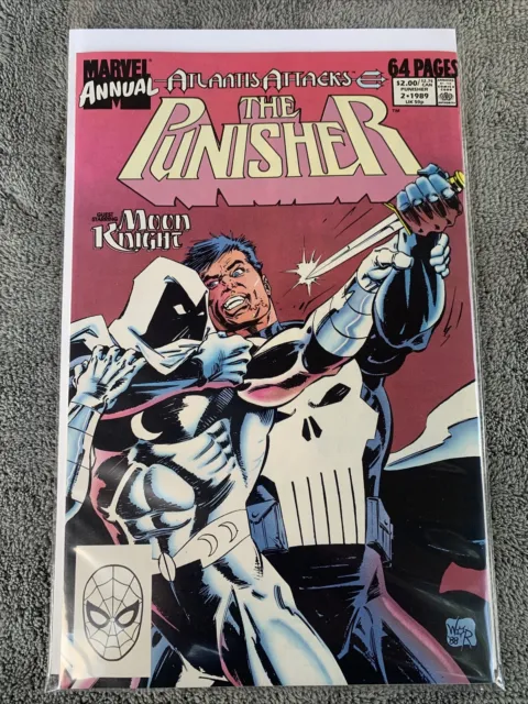 Marvel Annual Atlantis Attacks The Punisher No. 2. 1989