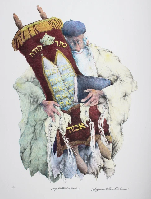 Seymour Rosenthal, My Father's Book, Lithograph, signed and numbered in pencil