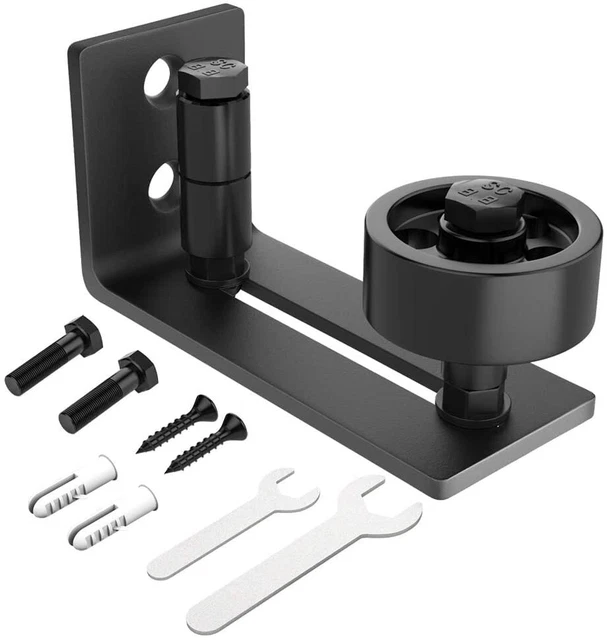 ZEKOO Sliding Barn Door Floor Guide Wall Guide,8 Setup Options, Use for...