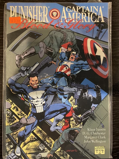 Marvel Comics Punisher and Captain America Blood & Glory #1