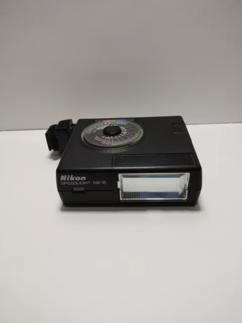 Nikon Speedlight SB-15 Flash for Nikon Film SLR FM, FM2, F3, FG-20, FE, FE2, FA