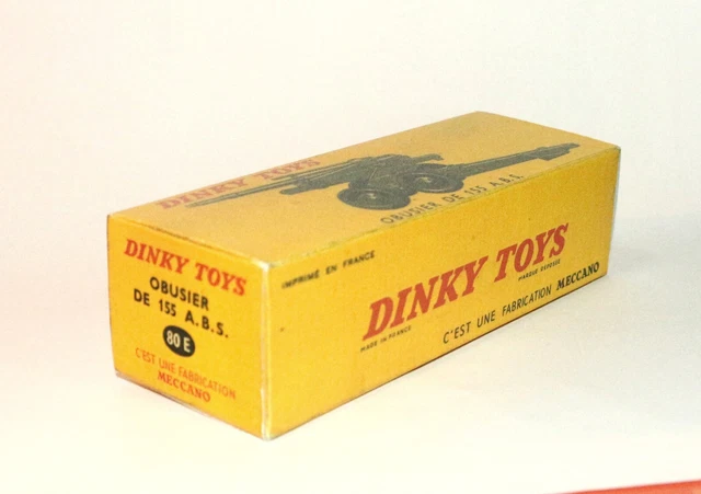 DINKY TOYS FRANCE - Canon Obusier de 155 et camion bâché Mercedes