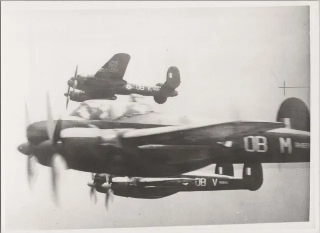 Bristol Brigand Formation Vintage Photo Raf Royal Air Force