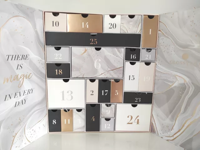 🩵 Mega ❤️💛💚💙 Adventskalender Glossybox BEFÜLLT Beauty-Produkte 26 Teile  💞 2