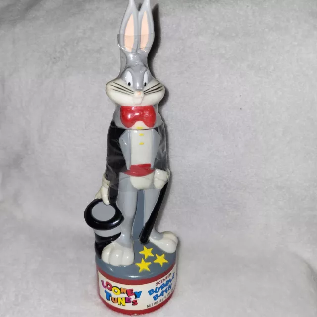 De colección Kid Care Bugs Bunny Bubble Bath 1994 sellado Looney Tunes coleccionable 2