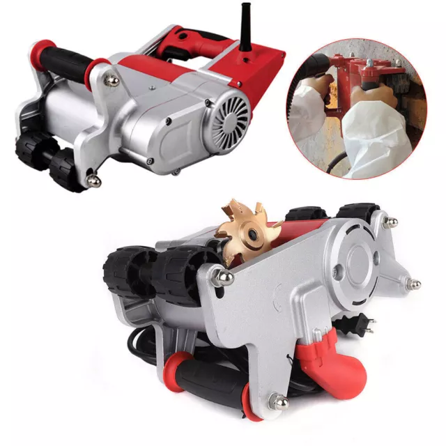 Handheld Electric Floor Wall Chaser Groove Concrete Cutting Slotting Machine HOT