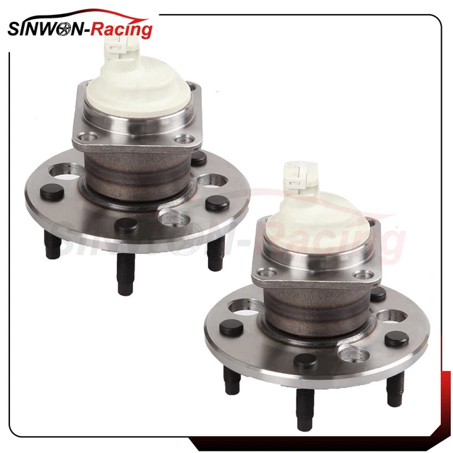 FOR CHEVY IMPALA Pontiac Aztek Grand Prix Rear Pair Wheel Hub Bearing