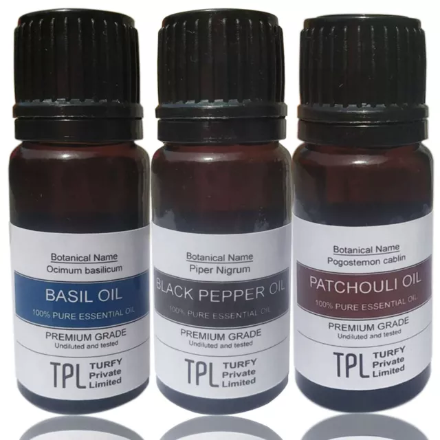 10ml Essential Oil 100% Pure & Natural Aromatherapy Diffuser Essential Oils