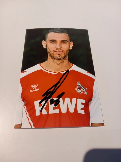 Signiertes Foto Ellyes Skhiri 1.FC Köln  NEU
