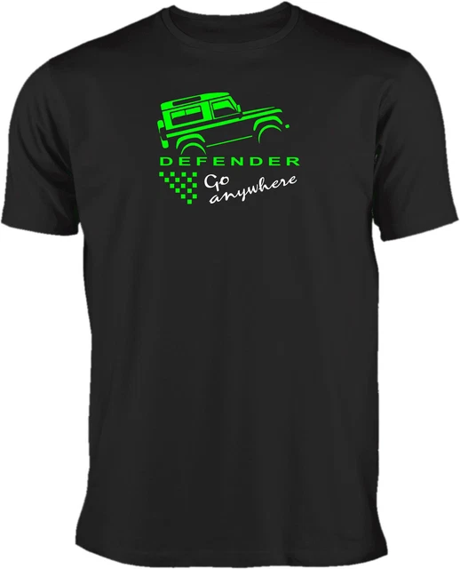 T-shirt Defender Land Rover motivo 2