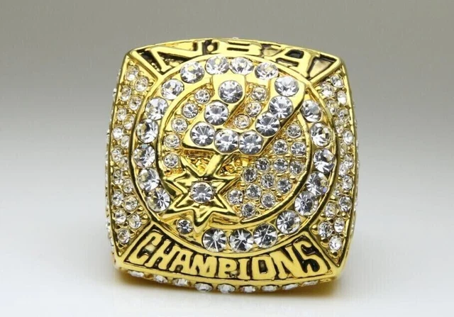 Wonderful San Antonio Spurs NBA Championship Bright Polish Men's Ring (2007)