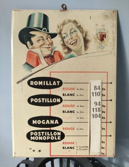 Plaque Ancienne Vitabrill - Tôle émaillée Publicitaire Vintage 1960
