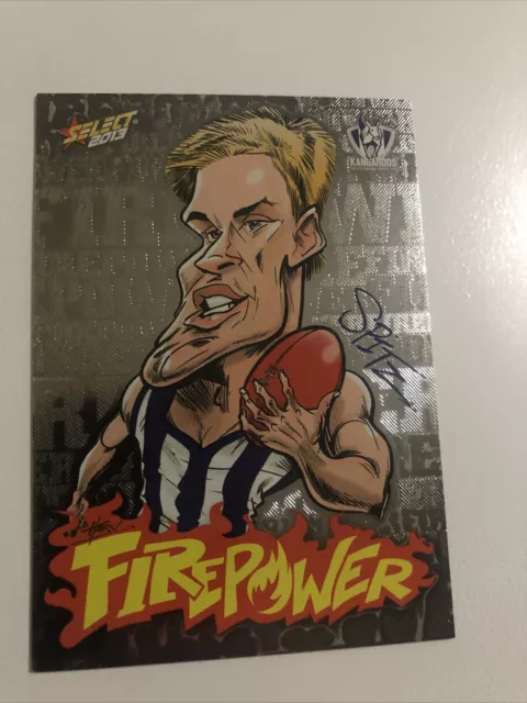Andrew Swallow FC 35 2013 Select Firepower Caricature Card