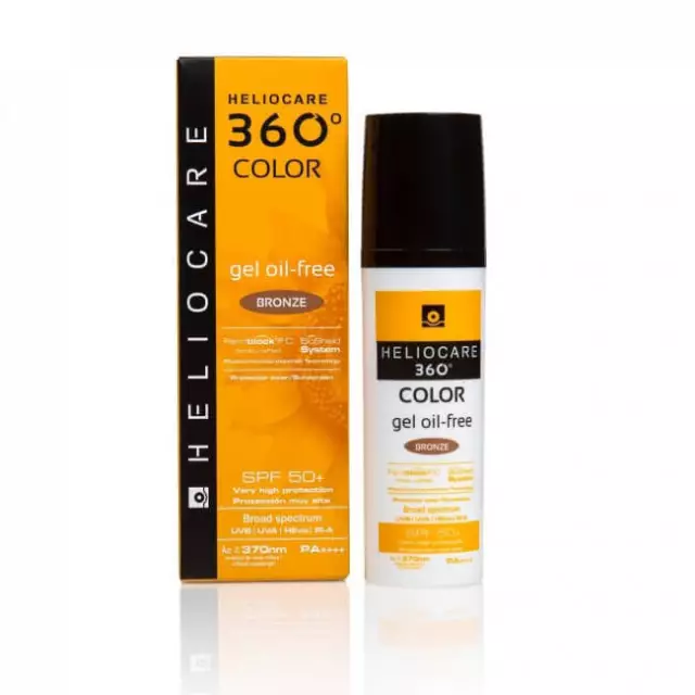 Heliocare 360 Gel Oil-Free Color Bronze SPF 50+ Fernblock FC 50ml