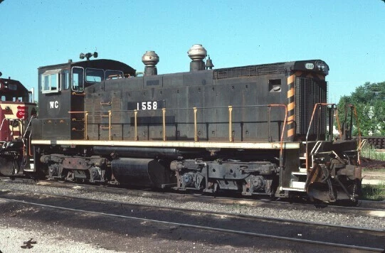 Wc 1558 Sw-1500 Fond Du Lac Wi (Wisconsin Central) Original Slide 07-18-94 T7-16