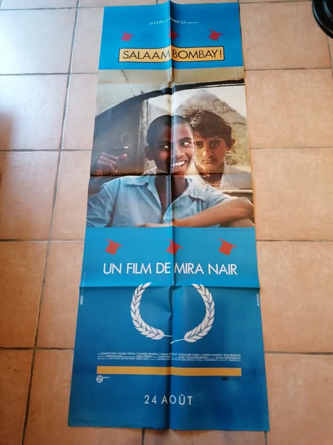 AFFICHE PANTALON SALAAM Bombay 1988 Mira Nair Shafiq Syed