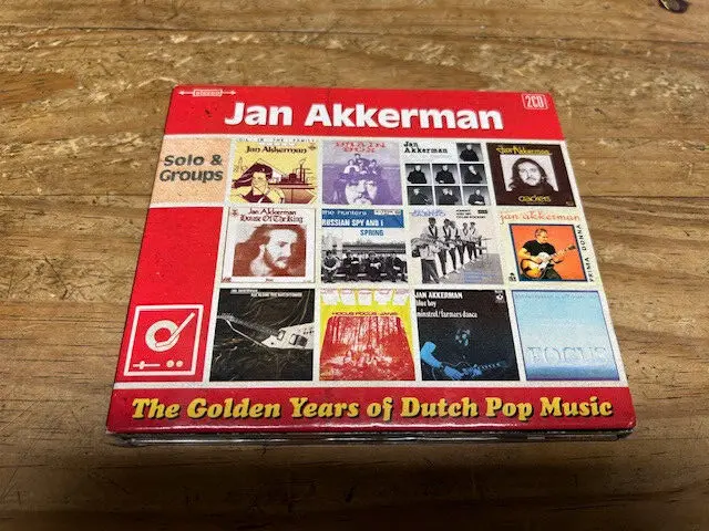 Jan Akkerman - The Golden Years of Dutch Pop Music 2 CD set. Rare 2017 import.