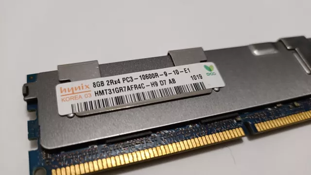 HYNIX HMT31GR7AFR4C-H9 8Gb PC3-10600R 1333MHz Server Memory Ram