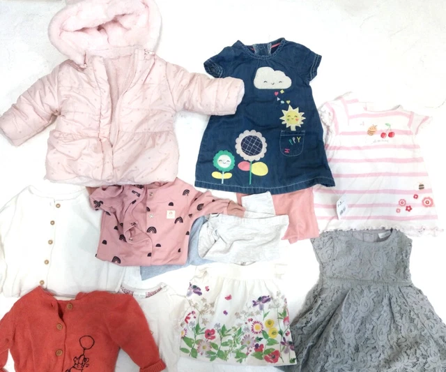 Bundle Of Babies Age 0-3 Months Old Girls Clothes Pre Loved Fashion #55908