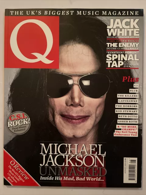 Q Magazine Michael Jackson Unmasked Issue 277 August 2009
