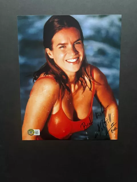 Katarina Witt Hot! signed autographed sexy Olympic 8x10 photo Beckett BAS coa