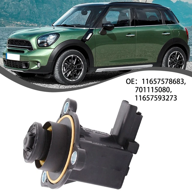 Valvola di commutazione turbocompressore nero per Cooper Paceman 1 6L OE 11657578683