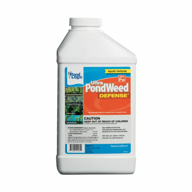 Pond Logic 530144 Ultra PondWeed Defense Aquatic Herbicide - 32 oz.