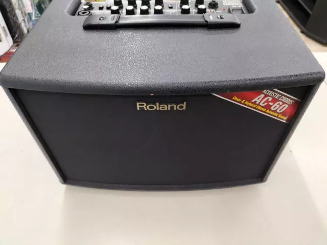 Roland AC-60 Acoustic Chorus Guitar Live Music Amplifier Great Condition-Used