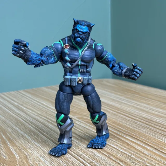 X-Men Stealth Beast Marvel Action Figure Toy Biz 2005 Loose