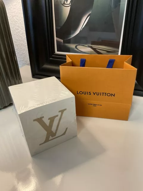 Orig. Louis Vuitton Würfel Zettelwürfel Zettelblock Block verpackt