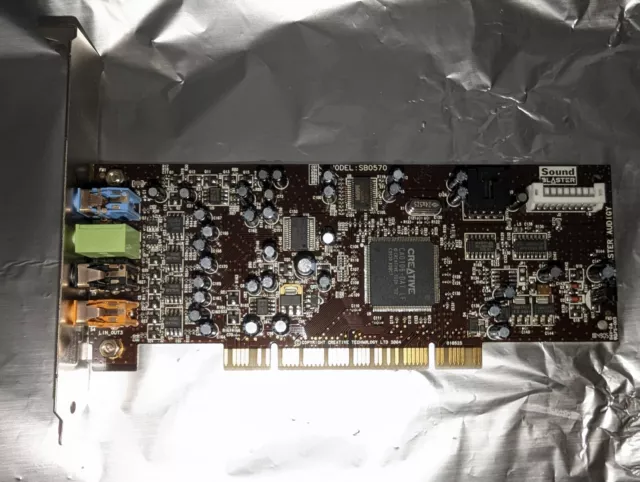 Creative Labs Sound Blaster Audigy  - SB0570 - PCI Sound Card