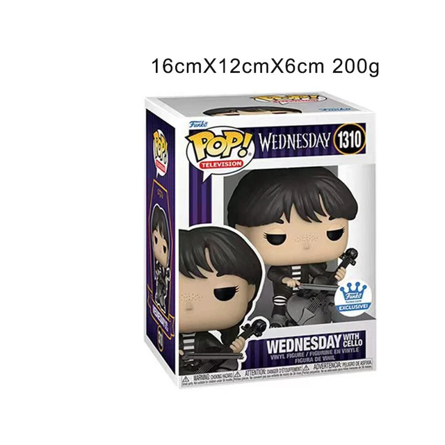 Funko POP! Wednesday 1310# Wednesday Addams with Cello Vinyl Action Figures
