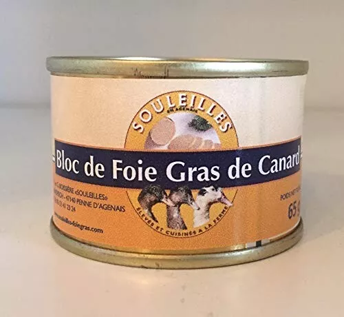 FOIE GRAS D'ANATRA DEL PERIGORD - BLOC 65g - (altissima qualità-no conservanti)