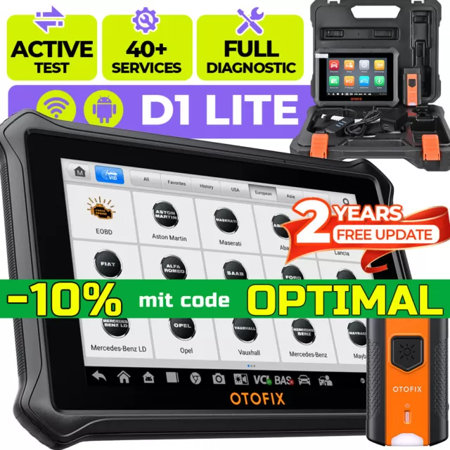 2024 OTOFIX D1 Lite PRO Profi KFZ OBD2 Diagnosegerät ALLE SYSTEM Key Coding TPMS