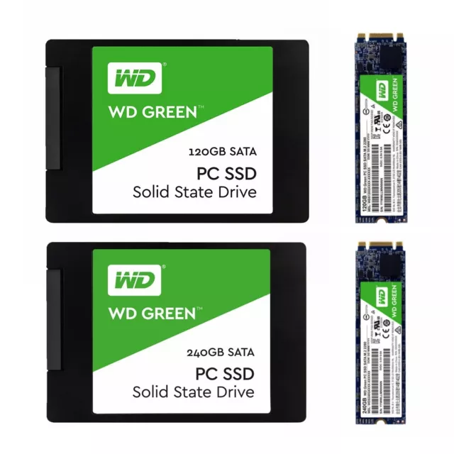 SSD 120GB 240GB WD Green Western Digital Internal Solid State Drive 2.5'' M.2