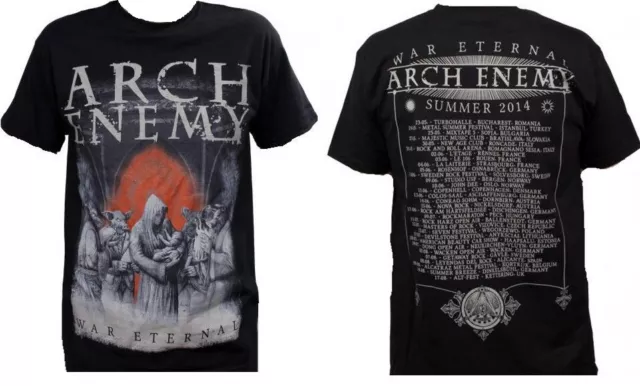 ARCH ENEMY - War Eternal Summer Tour 2014 - T-Shirt - Größe / Size S - Neu