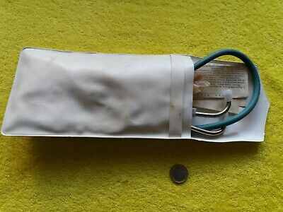 Stetoskop vintage UdSSR original verpackt mit Tasche, Ersatzkopf und Beleg 2