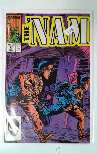1987 The 'Nam #10 Marvel Comics VF 1st Print Comic Book