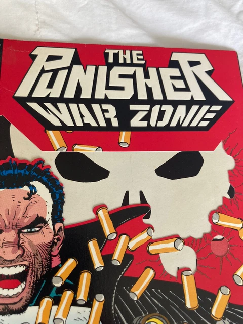 The Punisher War Zone rare Comic book inherited old collection vintage books HTF 3