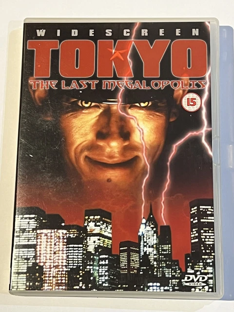 TOKYO THE LAST Megalopolis Dvd 1988 Akio Jissoji Movie Film Japanese TOKYO THE LAST Megalopolis Dvd 1988 Akio Jissoji Movie Film Japanese