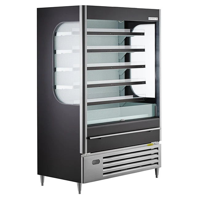 Beverage-Air 51 3/4" Black Air Curtain Merchandiser