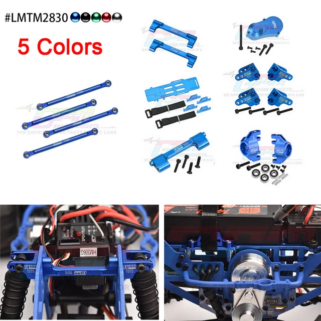 Set Di Montaggio Del Gruppo Sterzo In Lega Di Alluminio RC Car Upgrades Parts Per Losi 1 18 Mini T 2 0 2 Comfortxl 94358040